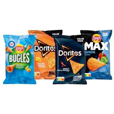 Lays Max, Bugles of Doritos