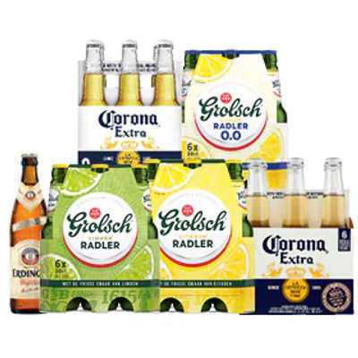 Corona, Grolsch Radler of Erdinger