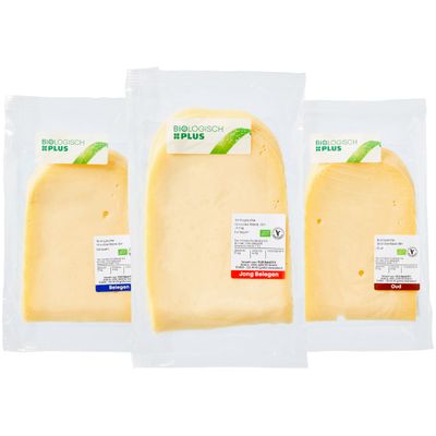 Biologisch PLUS Goudse kaas 50+ plakken