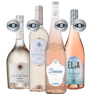 Diverse Rosé Diamarine, Colle dei Venti, Domaine de Paris, Andrés Alonso, Elia of St. Blaise
