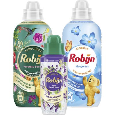 Alle Robijn Wasverzachter of wasparfum
