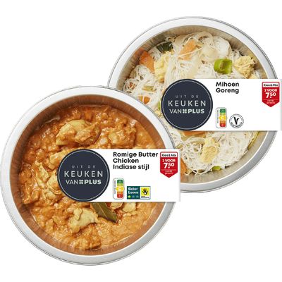Uit de keuken van PLUS Combi gerechten