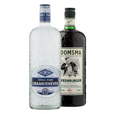 Boomsma Beerenburg en jonge graanjenever