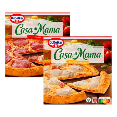 Alle Dr. Oetker Casa di Mama pizza's