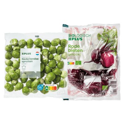 PLUS Spruiten en Biologisch PLUS Rode bieten