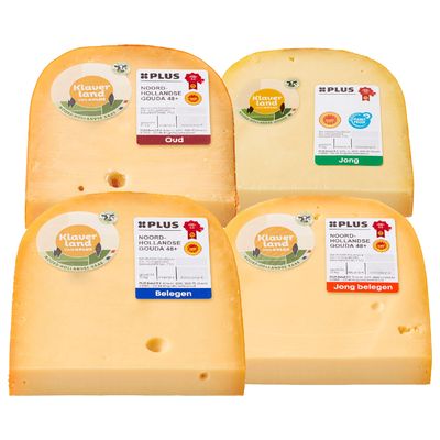 Alle Klaverland van PLUS Kaasstukken