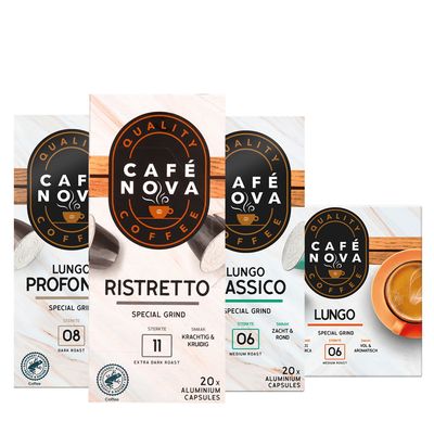 Café Nova Koffiecups of -capsules