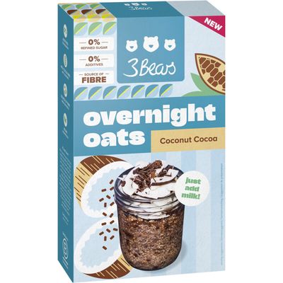 Alle 3Bears Overnight oats