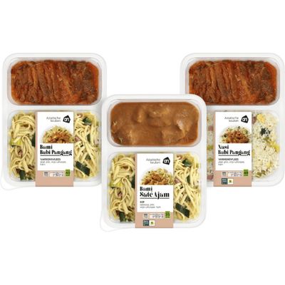 Alle AH Aziatische keuken 2-vaks maaltijden 450 gram