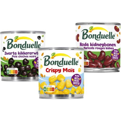 Alle Bonduelle conserven 150-200 gram