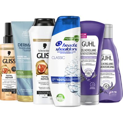 Alle Gliss, Head & Shoulders en Guhl