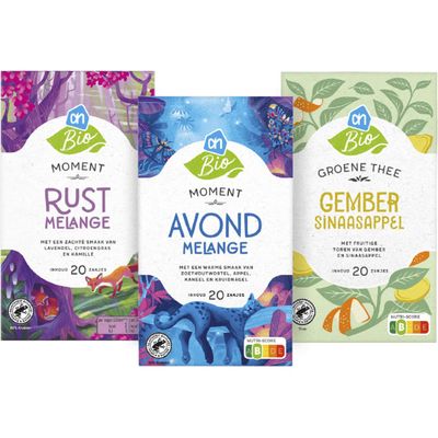 Alle AH Biologisch thee of kruideninfusies