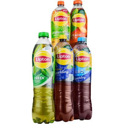 Alle Lipton Ice Tea 1.5 literflessen