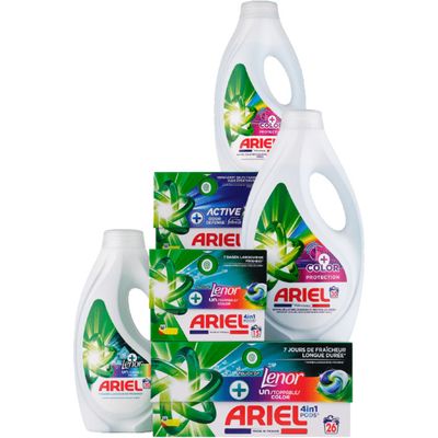 Alle Ariel pods+ en vloeibaar+