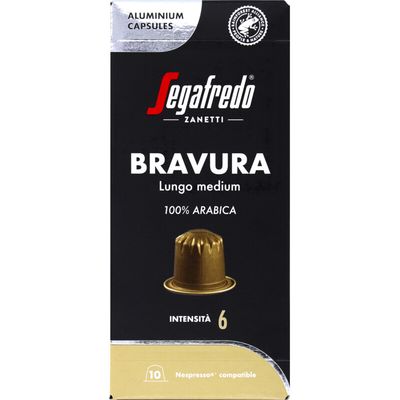 Alle Segafredo capsules voor Nespresso 10 stuks