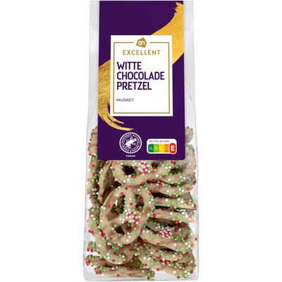 AH Excellent witte chocolade pretzel