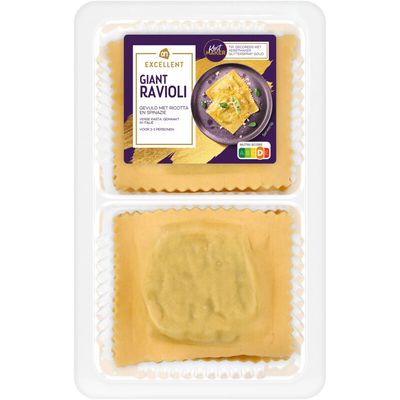AH Excellent giant ravioli spinazie-ricotta
