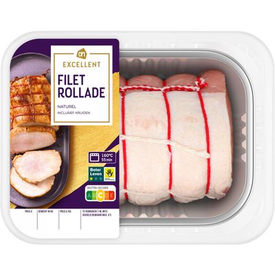 AH Excellent varkensfiletrollade naturel