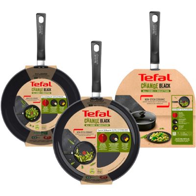 Tefal Change Black pannen