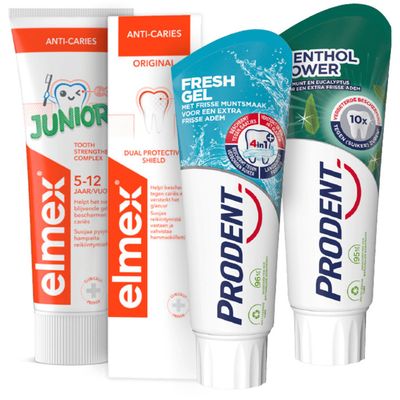 Alle Prodent en Elmex