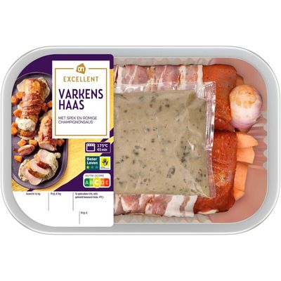 AH Excellent varkenshaas met champignonsaus