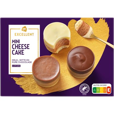 AH Excellent mini-cheesecake chocolade