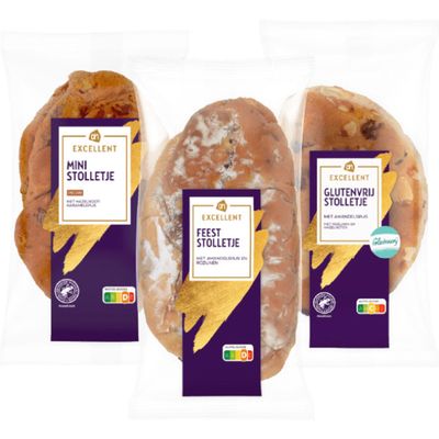 Alle AH Excellent mini-stolletjes