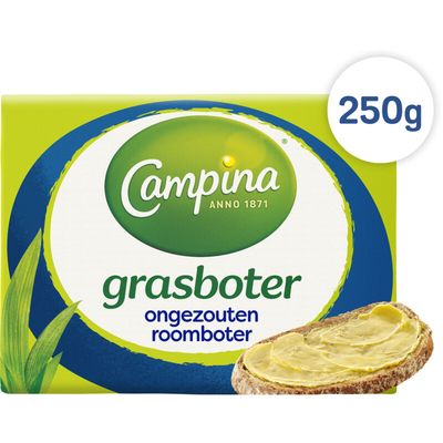 Alle Campina boter 200-250 gram
