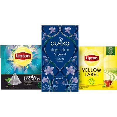Alle Pukka en Lipton