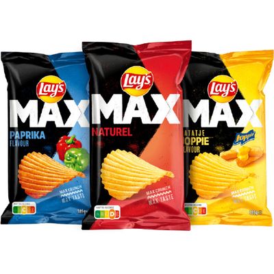 Alle Lay's MAX 150-185 gram
