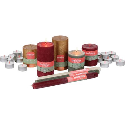 Alle Bolsius of Gouda rustieke kaarsen of theelichten