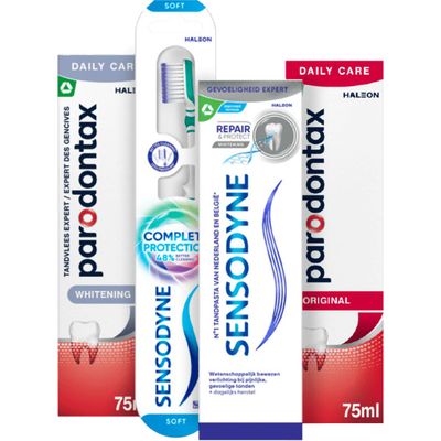 Alle Sensodyne en Parodontax