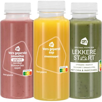 AH Verse sappen en smoothies 250 ml