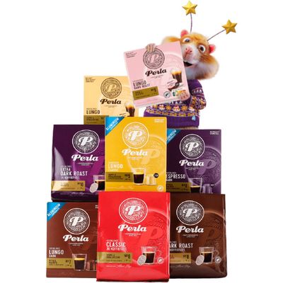 Alle Perla koffiepads, cups voor Dolce Gusto en capsules voor Nespresso