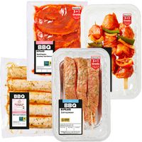 PLUS BBQ Vlees, vegan of vis 