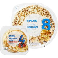PLUS American pancakes of pannenkoeken naturel