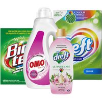 Alle Dreft Wasverzachter of wasmiddel, Omo of Biotex