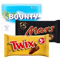 Bounty, Mars of Twix 
