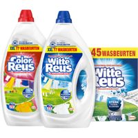 Alle Reus wasmiddelen 23 t/m 77 wasbeurten