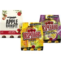 Alle Desperados of Apple Bandit multipacks