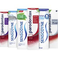Alle Sensodyne en Parodontax tandpasta