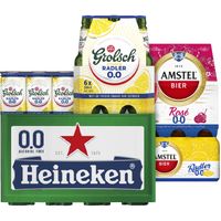 Alle 0.0 Heineken, Amstel en Grolsch*