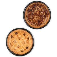 AH Roomboter appeltaart naturel of appel-stoofpeer-notentaart