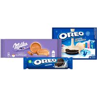 Alle Oreo of Milka koek