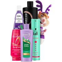 Alle A-merk haarverzorging en -styling*
