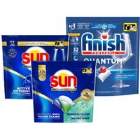 Alle Sun vaatwascapsules en Finish