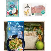 AH Culi's Groene Curry Limoenkip Verspakket