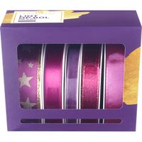 AH Excellent 5 lintjes op rol paars