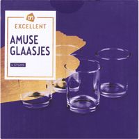 AH Excellent Amuse glaasjes