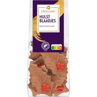 AH Excellent Hulstblaadjes melkchocolade